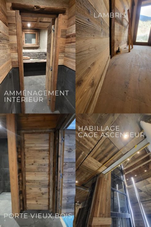 Rénovation d’un ancien chalet avec extension neuve